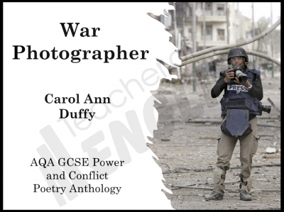 War Photographer Teaching Resources